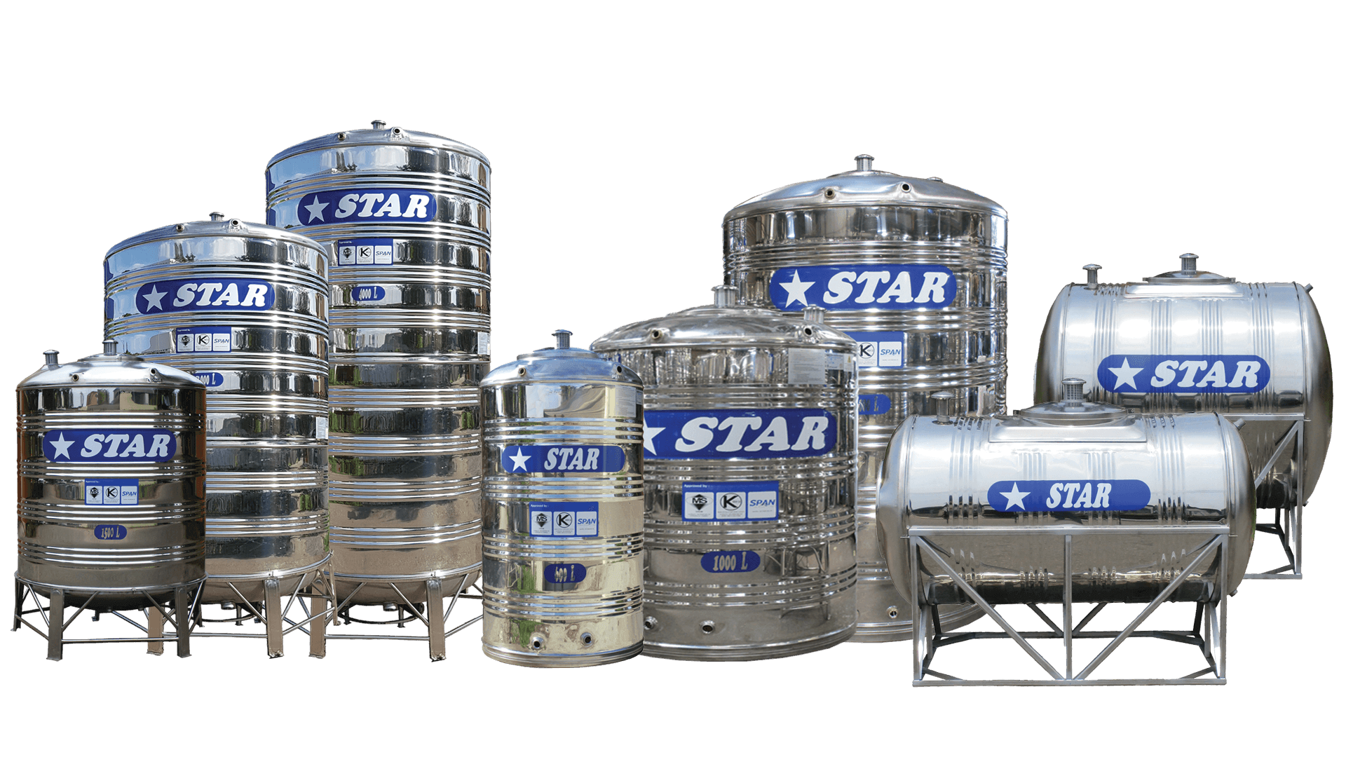 STAR Stainless Steel Water Tank STAR Stainless Steel Water Tank